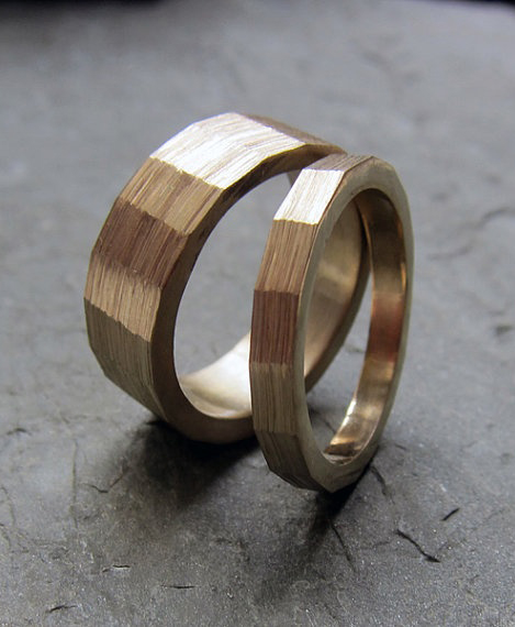 brass wedding rings