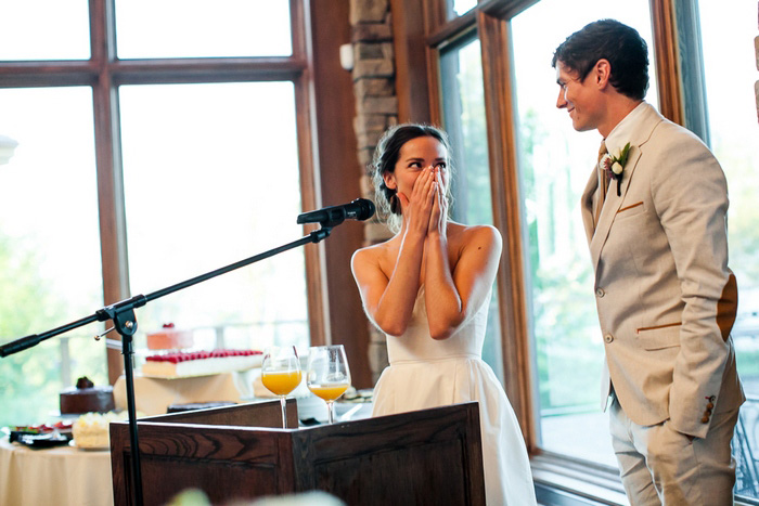 bride and groom speeches