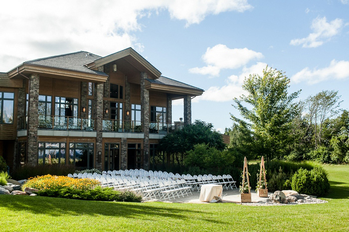 Collingwood golf club wedding ceremony