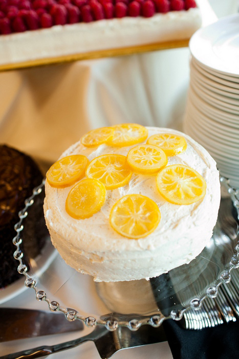 lemon wedding cake