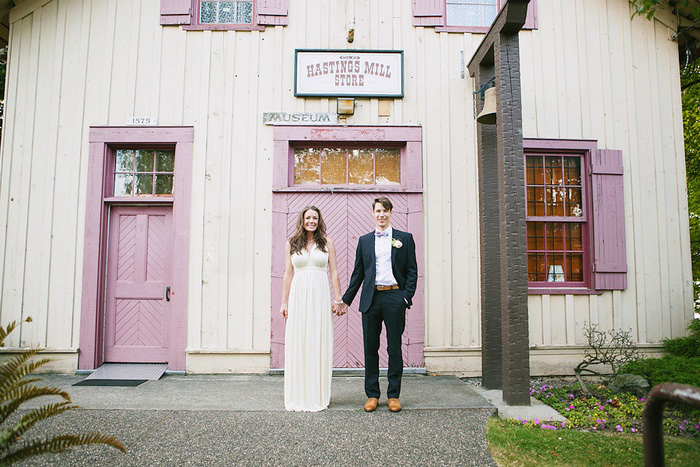 Intimate BC Backyard Wedding