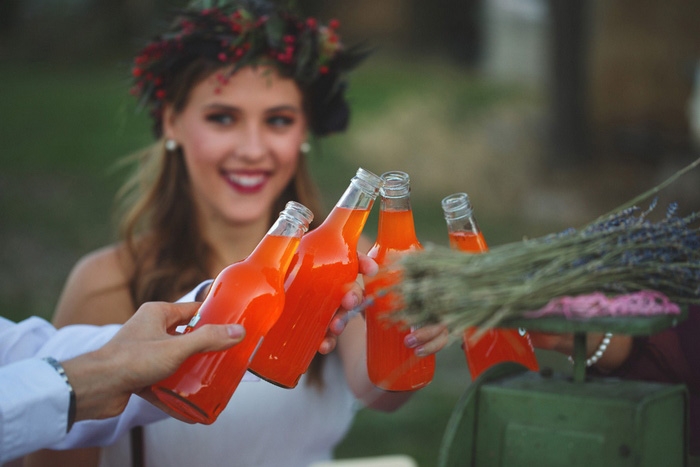 orange soda wedding toast