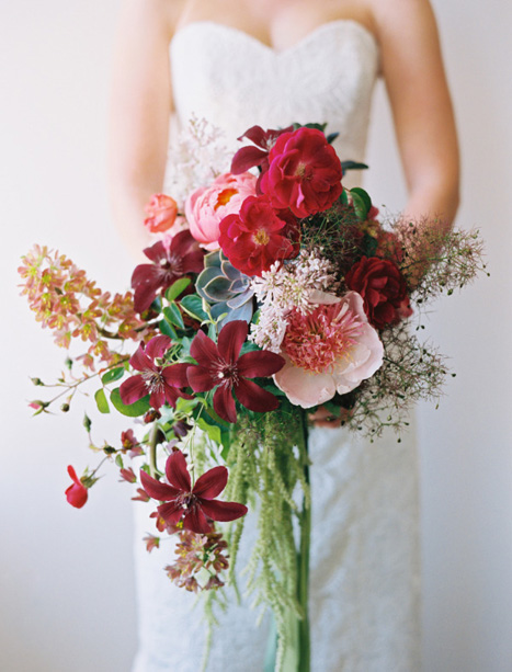 lush bridal bouquet