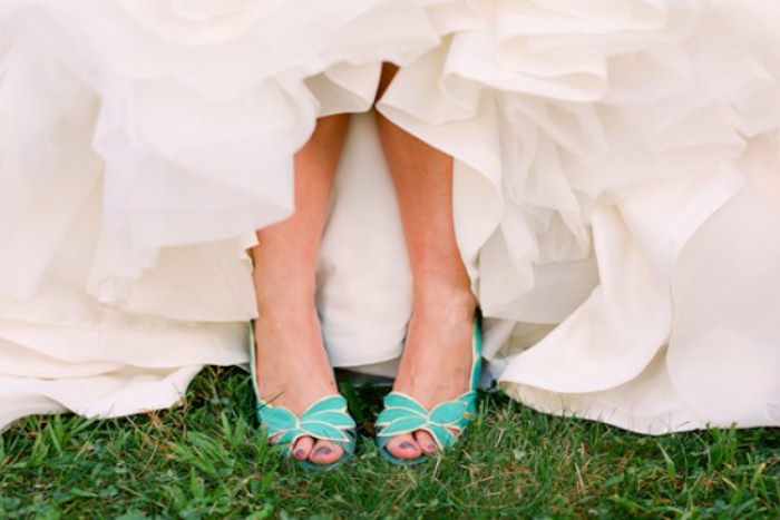 Coloured Wedding Shoes