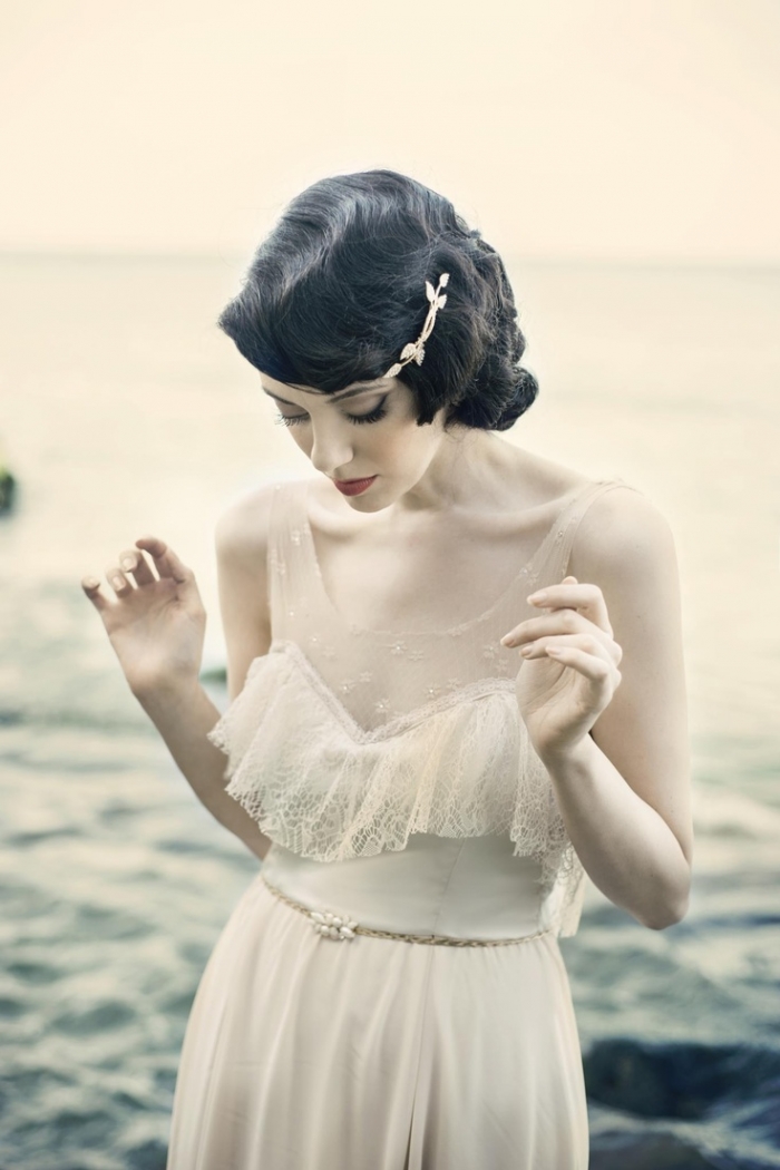 vintage waves wedding