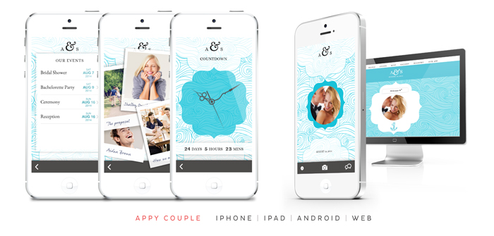 Appy Couple wedding app and website