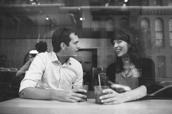 couple drinking coffee