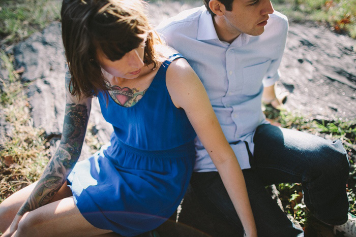 couple in the park