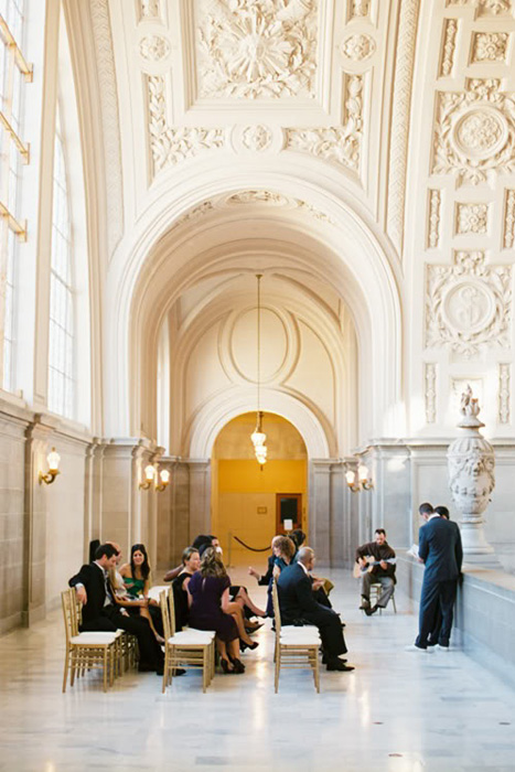 San Francisco city hall weddng