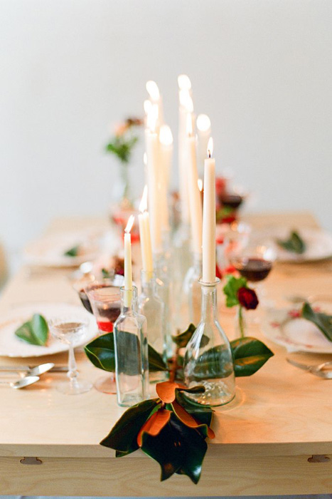 candle centerpiece