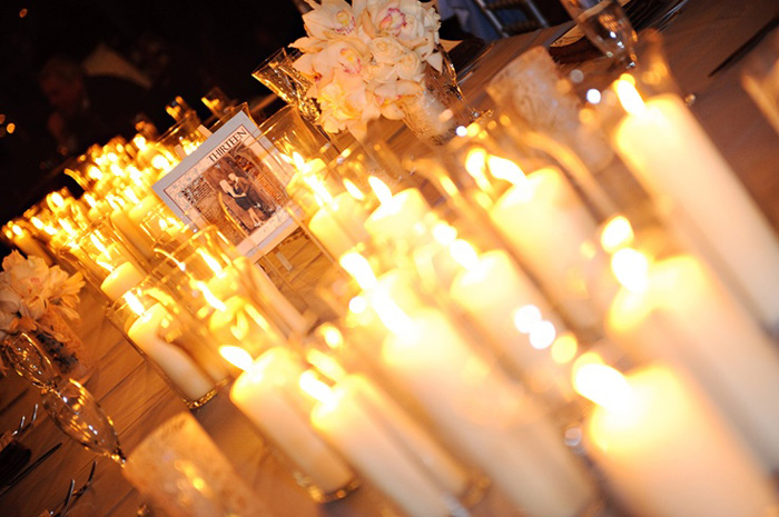 candle centerpiece