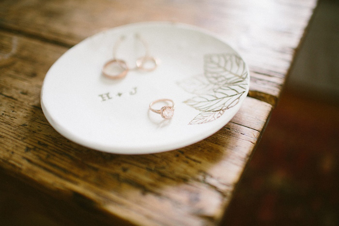 monogrammed ring bowl