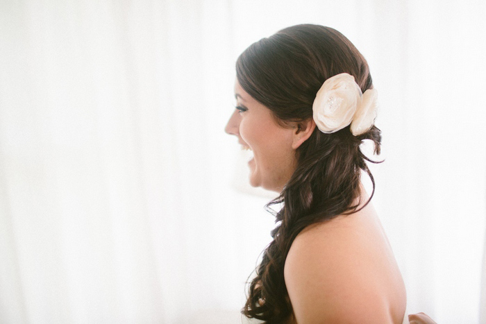 bride getting ready