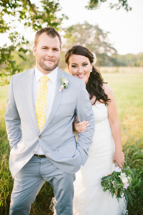 bride and groom portrait