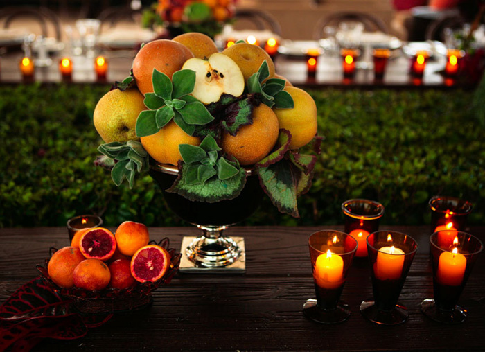 fruit centerpiece