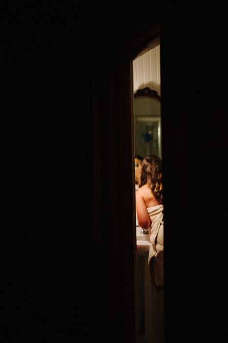 bride getting ready