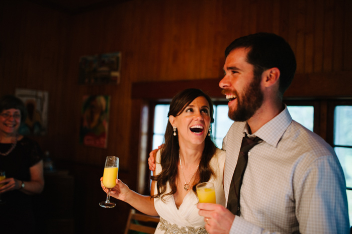 bride and groom toasts