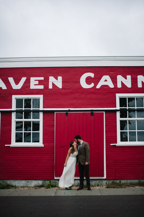 bride and groom portrait