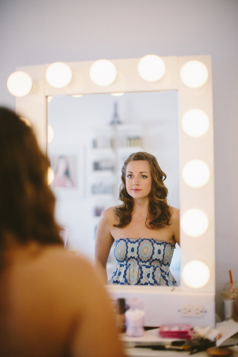 bride getting ready