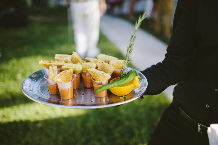 mini grilled cheese wedding hors d'oeuvres 