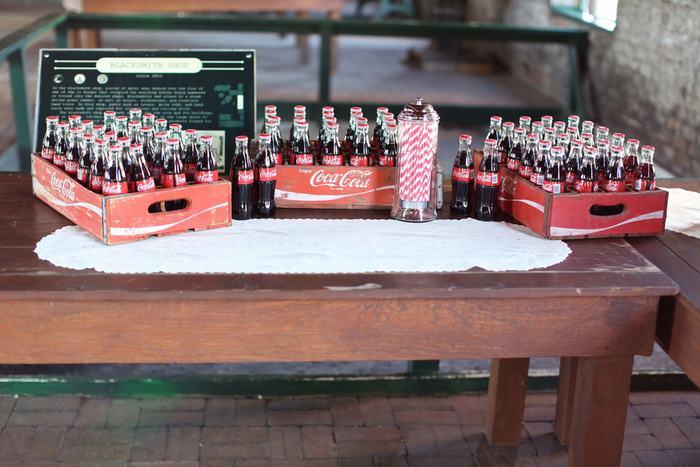 coca cola wedding favors