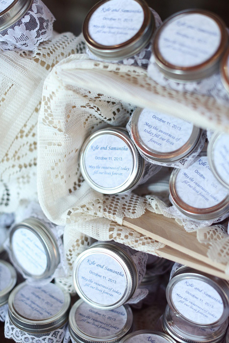 jam wedding favors