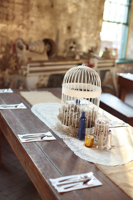 birdcage wedding centerpiece