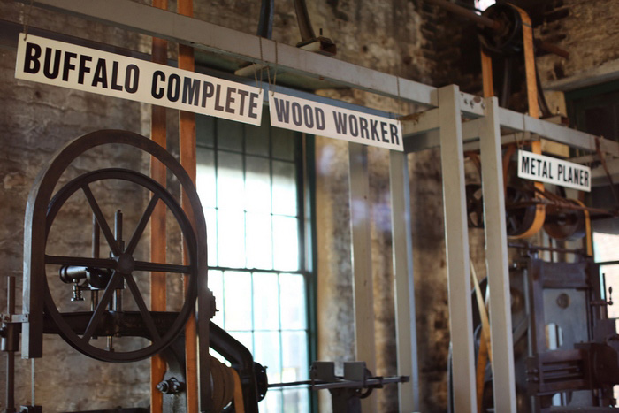 Savannah Railroad museum sign