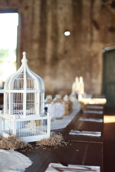 birdcage centerpiece