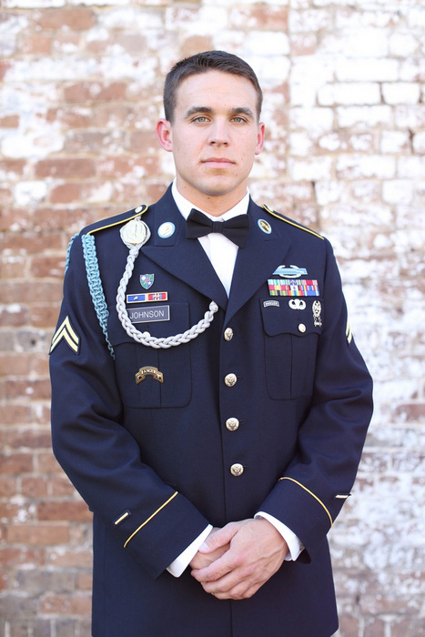 uniformed groom