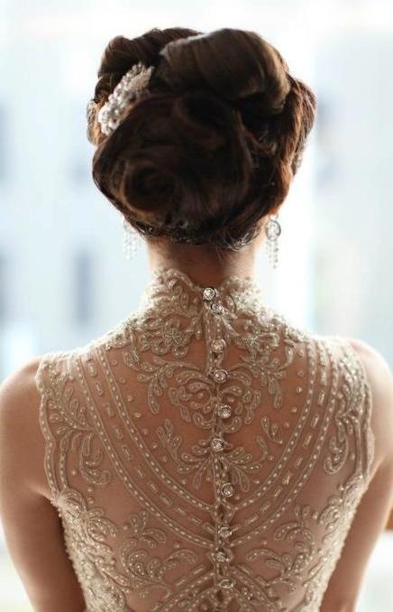 back wedding dress