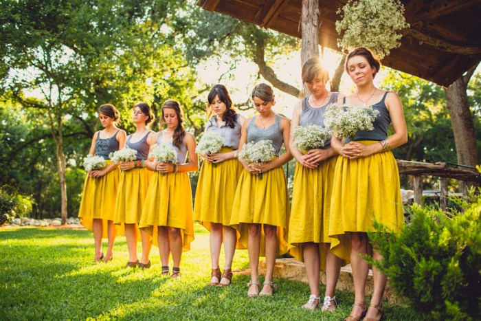 bridesmaid separates mix match