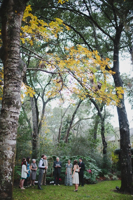 florida backyard wedding ceremony