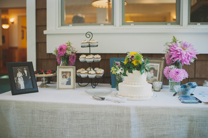 wedding dessert table