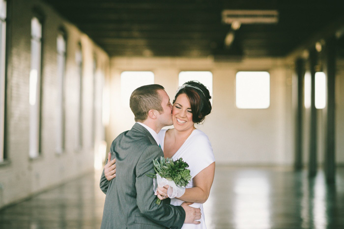 bride and groom first look