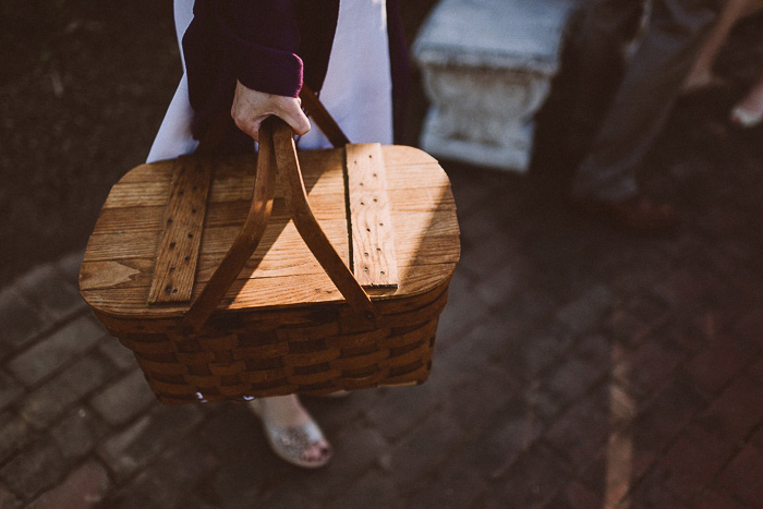 wedding picnic basket