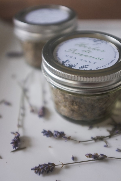 lavender salt favors