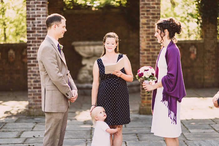 outdoor wedding ceremony