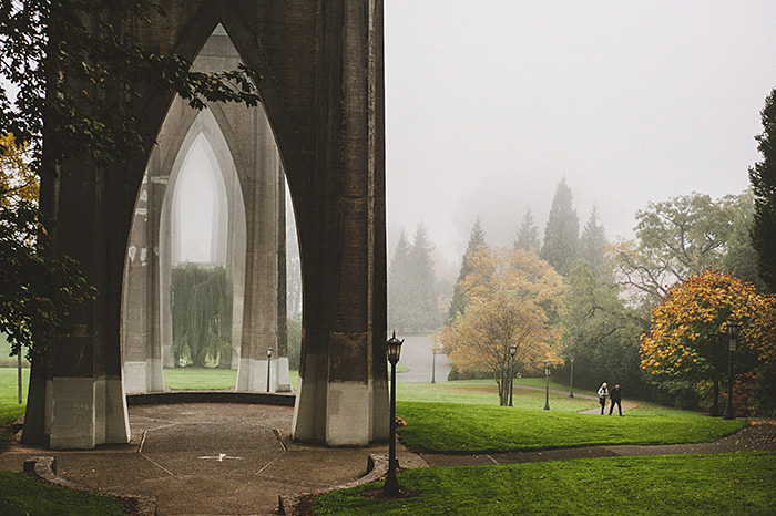 Cathedral Park elopement