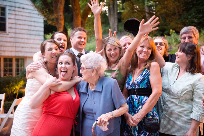 wedding group shot