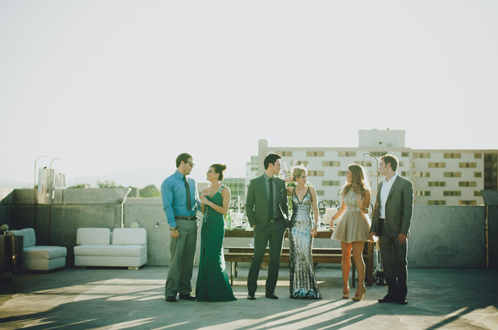 rooftop celebration