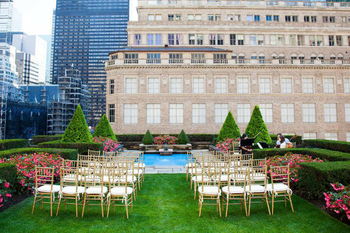 rooftop garden wedding