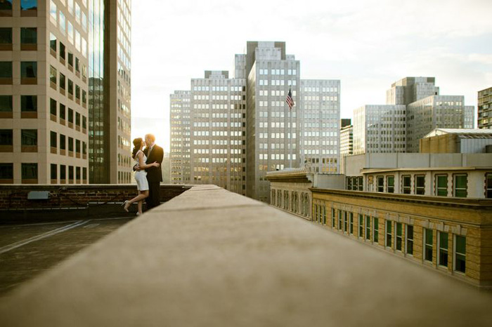 rooftop portrait