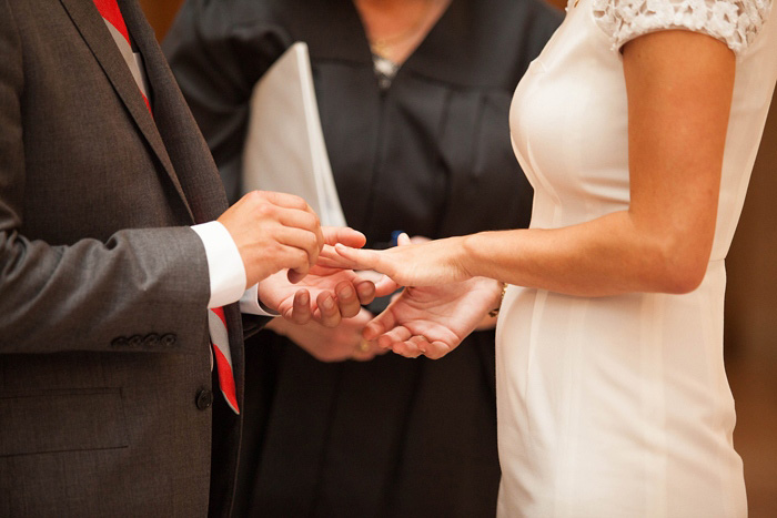 city hall wedding ceremony