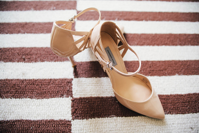 nude wedding shoes