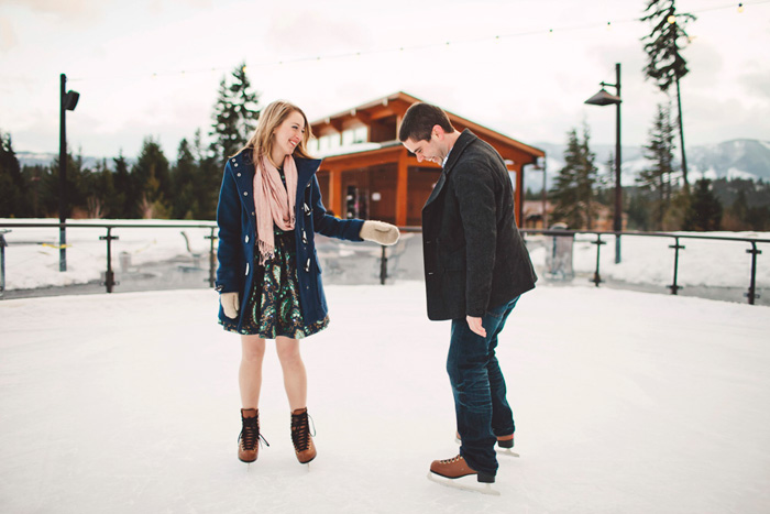 ice skating couple