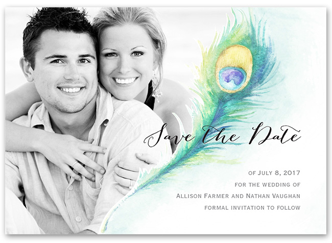 photo save the date postcard