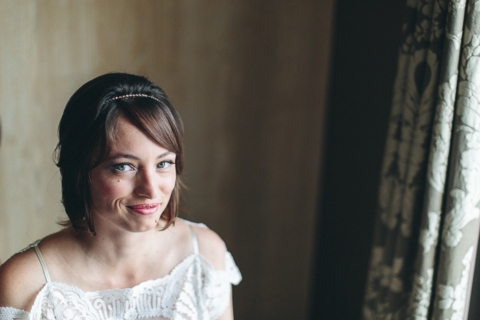 bride getting ready