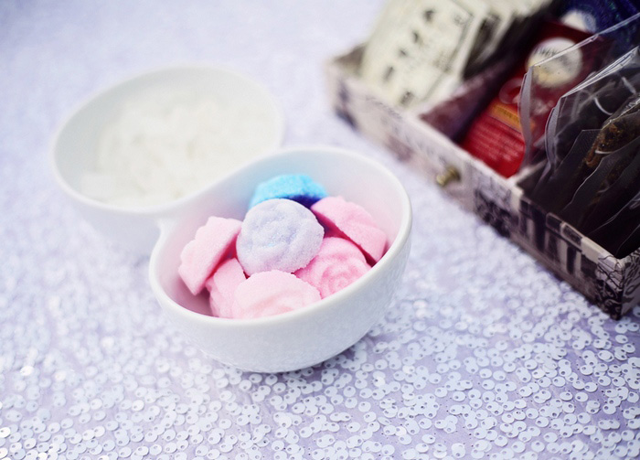 pastel wedding candies