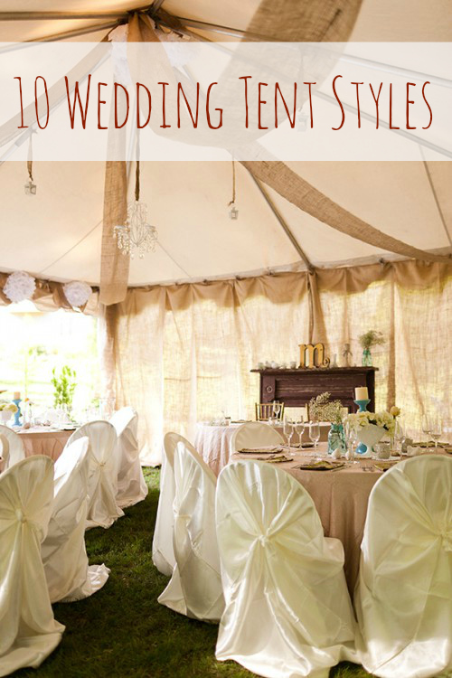 wedding tent styles